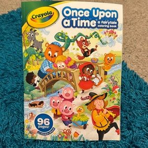 ⛱️2/$5⛱️Sale! COPY - Crayola Once upon a time, A fairy tale coloring book